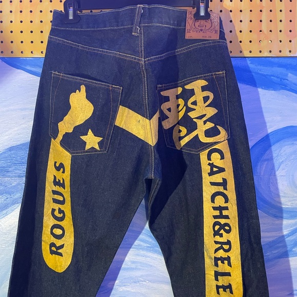 Vintage Evisu Jeans ! “Rogue Catch & Release” - Picture 1 of 6
